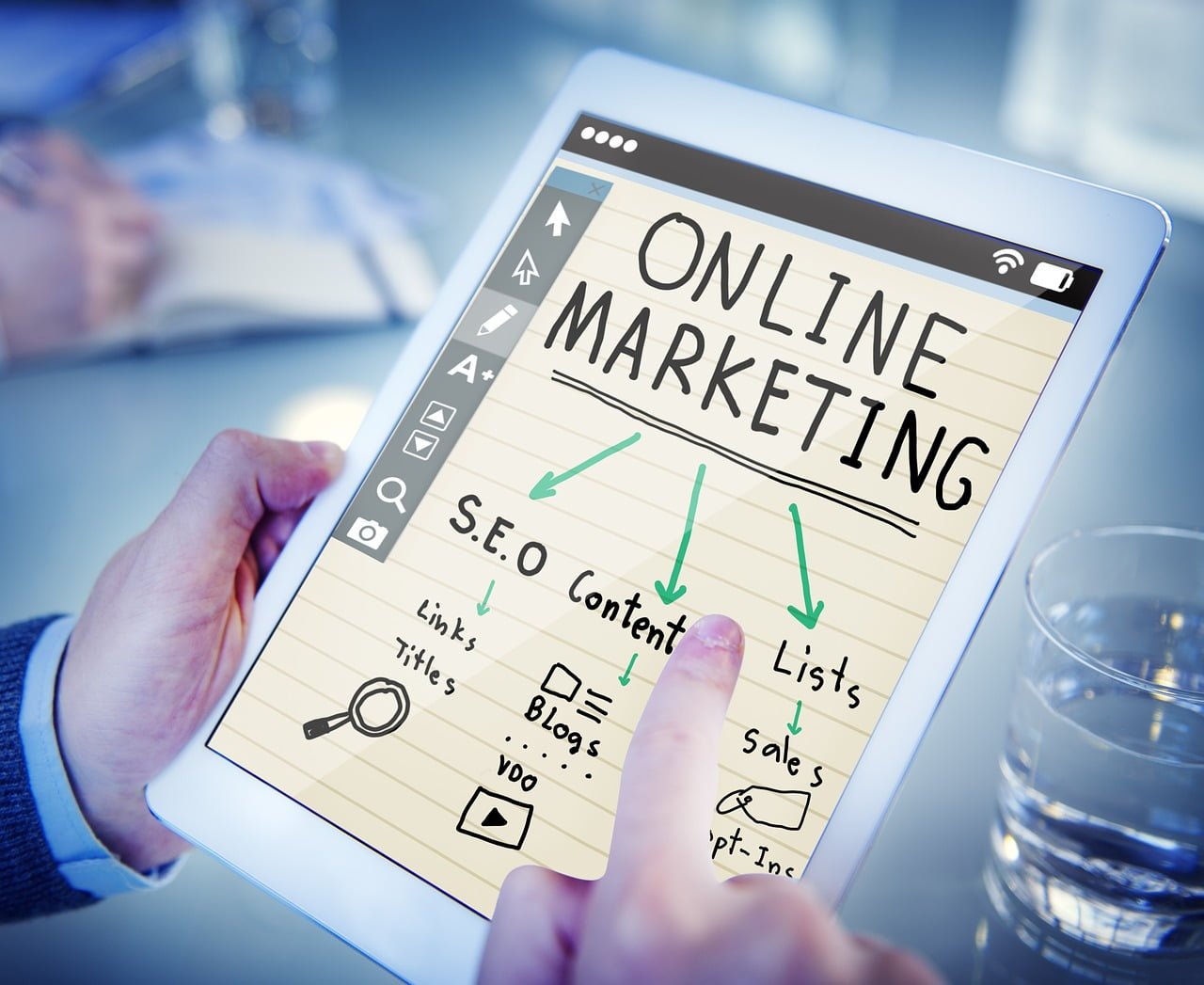 Online marketing methods