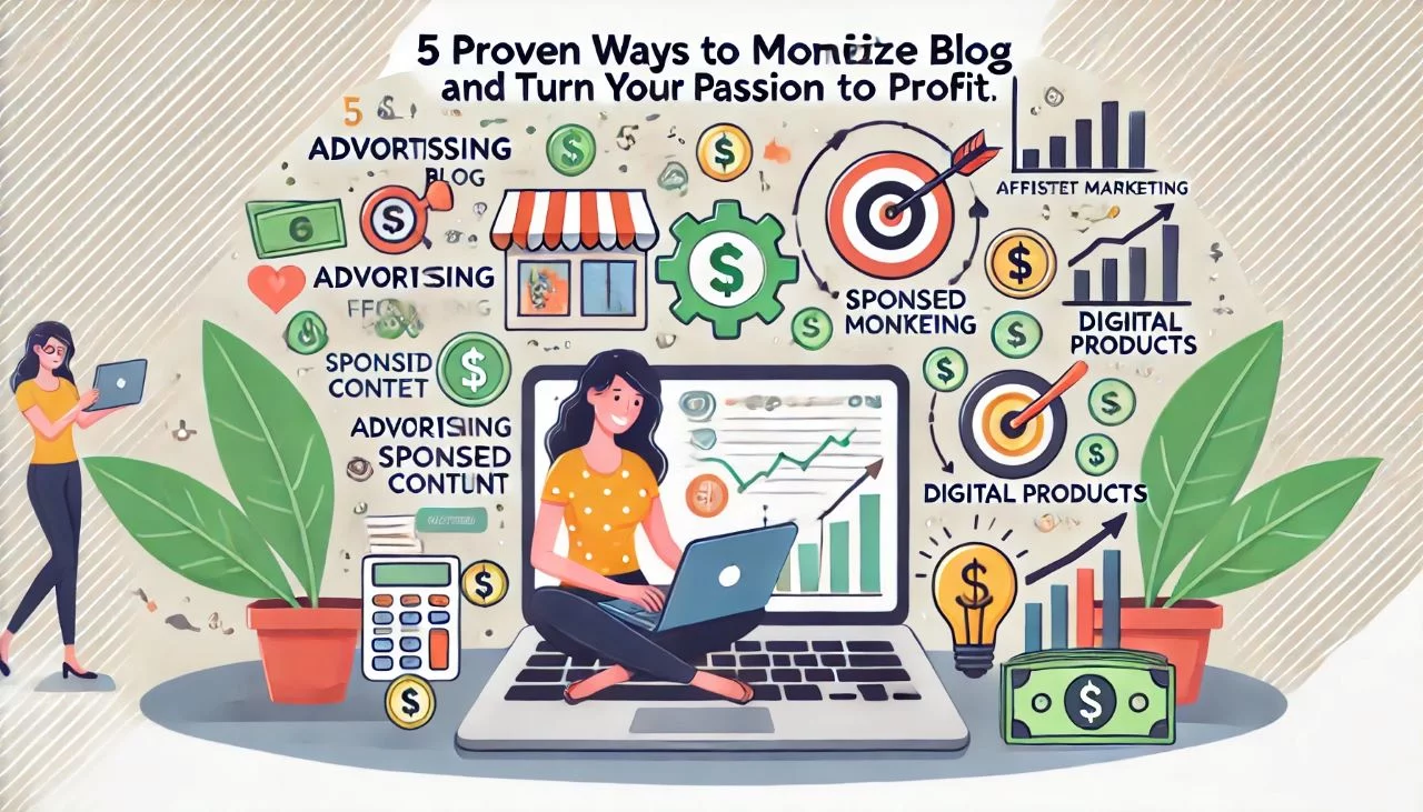 5 Proven Ways to Monetize Your Niche Blog and Turn Your Passion into Profit